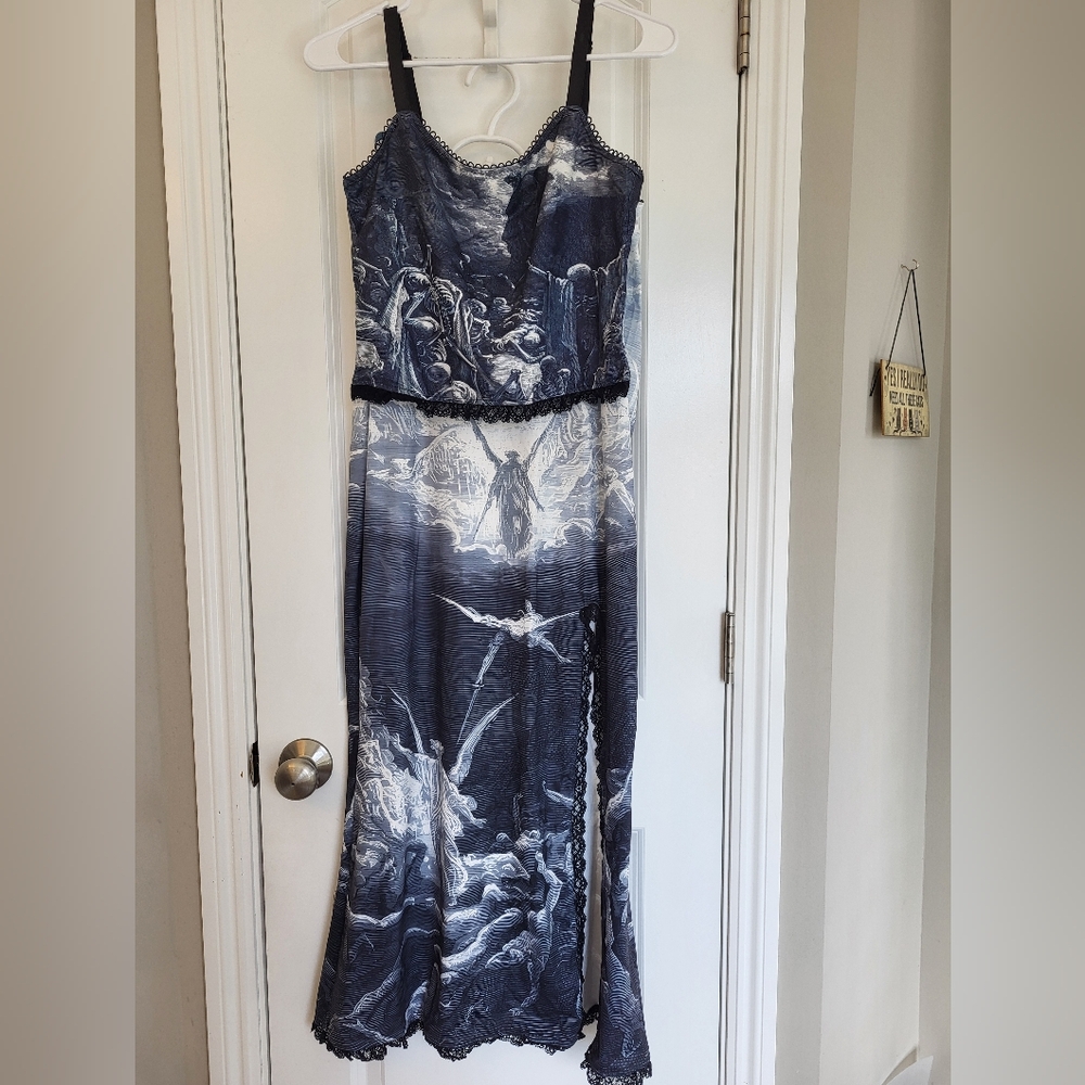 Forest Ink Valley of Bones Camisole and Skirt Set